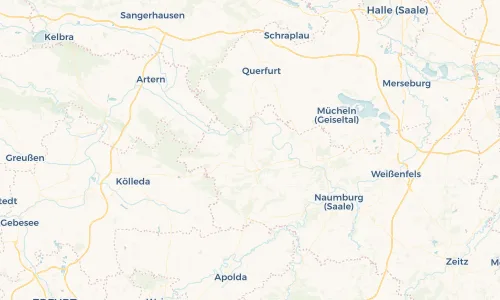 Regenradar Vorschaubild - Aktuelle Niederschläge in Altenroda und Umgebung