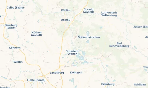 Regenradar Vorschaubild - Aktuelle Niederschläge in Altjeßnitz und Umgebung