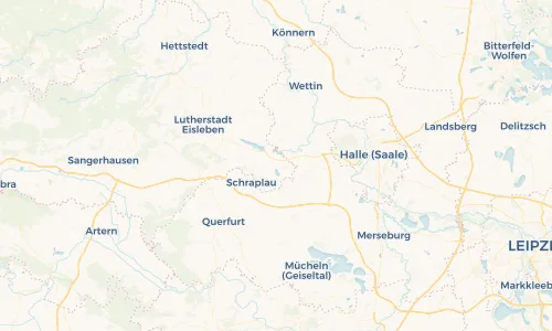Regenradar Vorschaubild - Aktuelle Niederschläge in Amsdorf und Umgebung