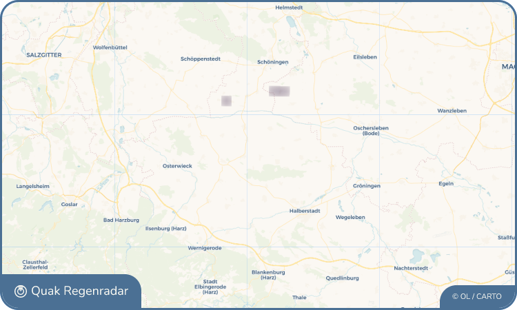 Quak Regenradar-Widget Anderbeck