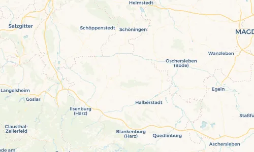 Regenradar Vorschaubild - Aktuelle Niederschläge in Anderbeck und Umgebung