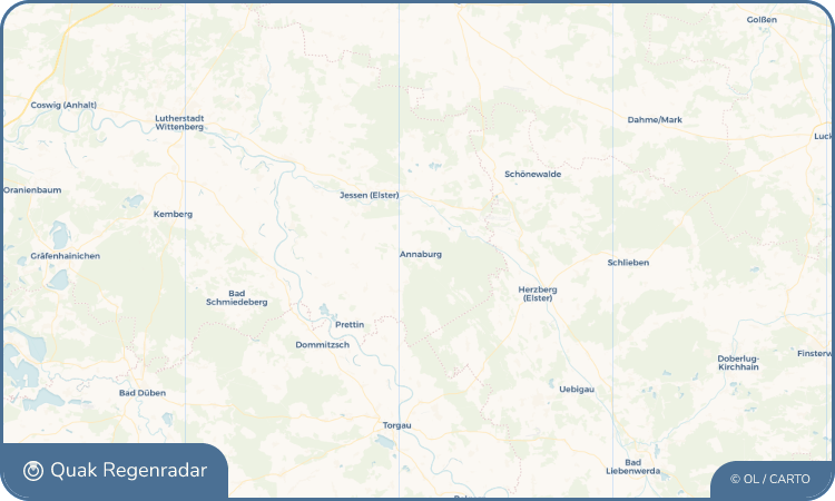 Quak Regenradar-Widget Annaburg