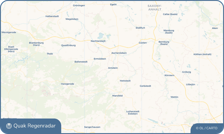 Quak Regenradar-Widget Arnstein
