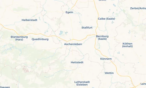 Regenradar Vorschaubild - Aktuelle Niederschläge in Aschersleben und Umgebung
