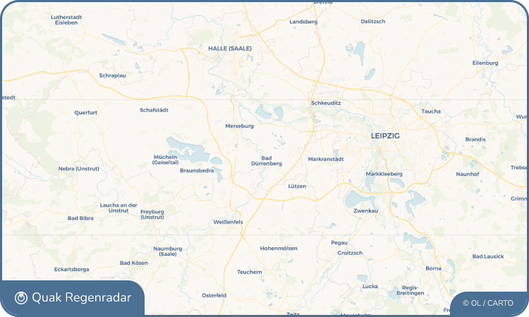 Quak Regenradar-Widget Bad Dürrenberg