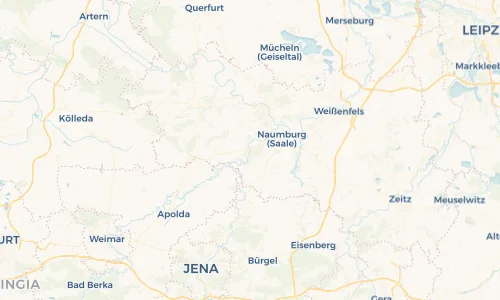Regenradar Vorschaubild - Aktuelle Niederschläge in Bad Kösen und Umgebung