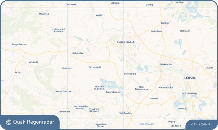 Quak Regenradar-Widget Bad Lauchstädt