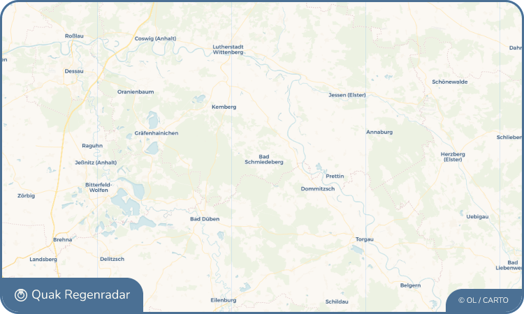 Quak Regenradar-Widget Bad Schmiedeberg