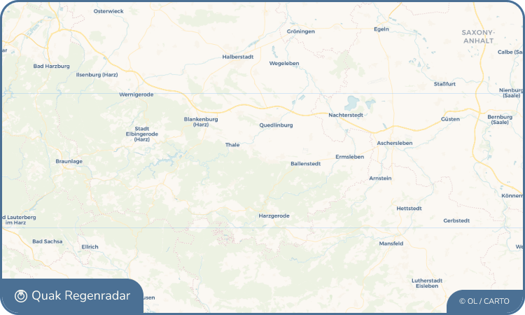 Quak Regenradar-Widget Bad Suderode