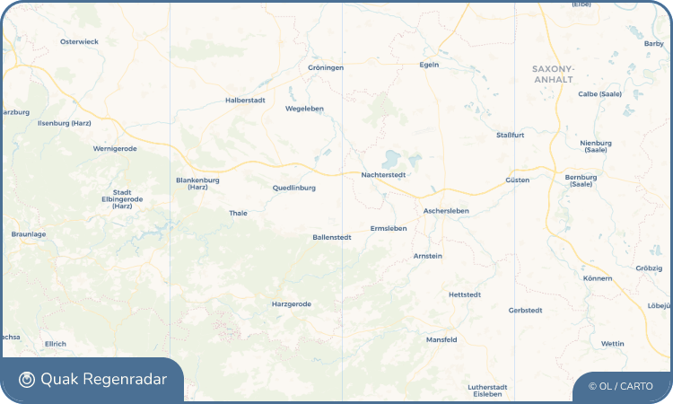 Quak Regenradar-Widget Badeborn