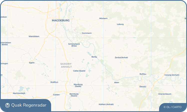 Quak Regenradar-Widget Barby