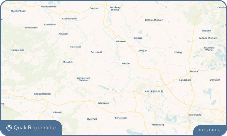 Quak Regenradar-Widget Beesenstedt