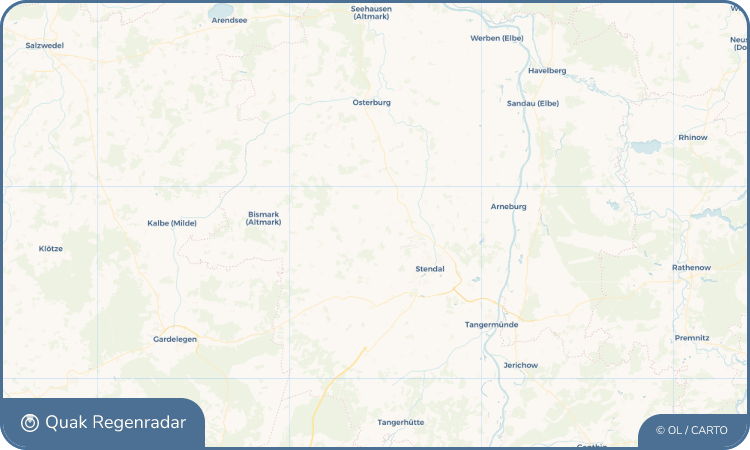 Quak Regenradar-Widget Belkau