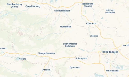 Regenradar Vorschaubild - Aktuelle Niederschläge in Benndorf und Umgebung