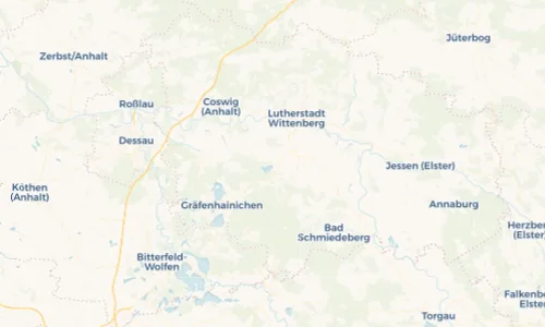 Regenradar Vorschaubild - Aktuelle Niederschläge in Bergwitz und Umgebung