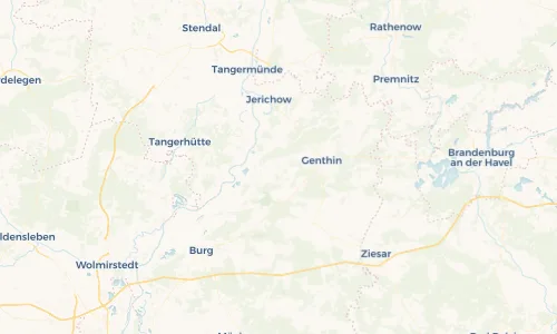 Regenradar Vorschaubild - Aktuelle Niederschläge in Bergzow und Umgebung