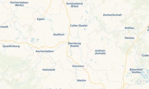 Regenradar Vorschaubild - Aktuelle Niederschläge in Bernburg (Saale) und Umgebung
