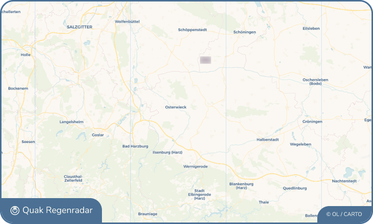 Quak Regenradar-Widget Berßel