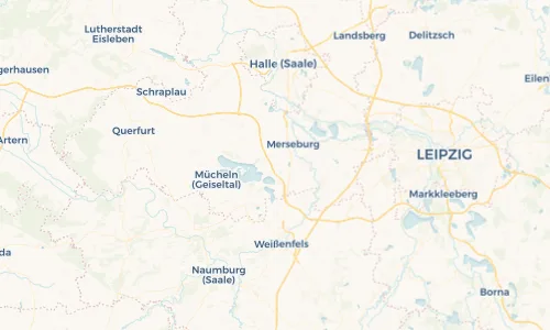 Regenradar Vorschaubild - Aktuelle Niederschläge in Beuna (Geiseltal) und Umgebung