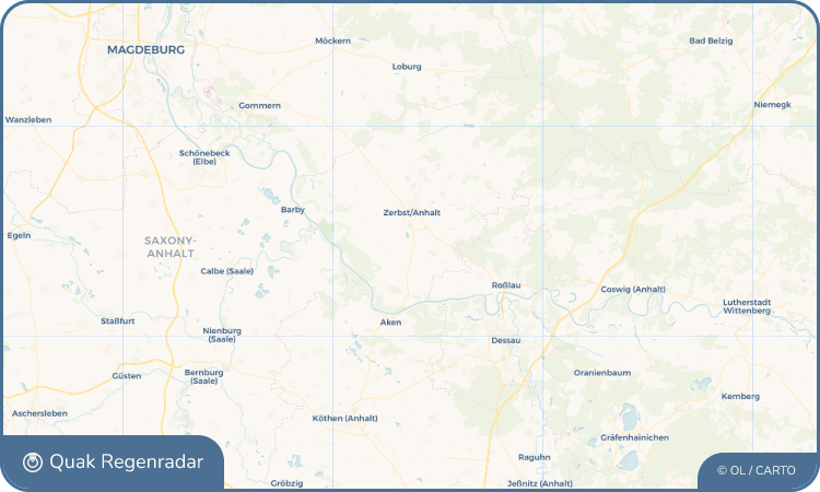 Quak Regenradar-Widget Bias