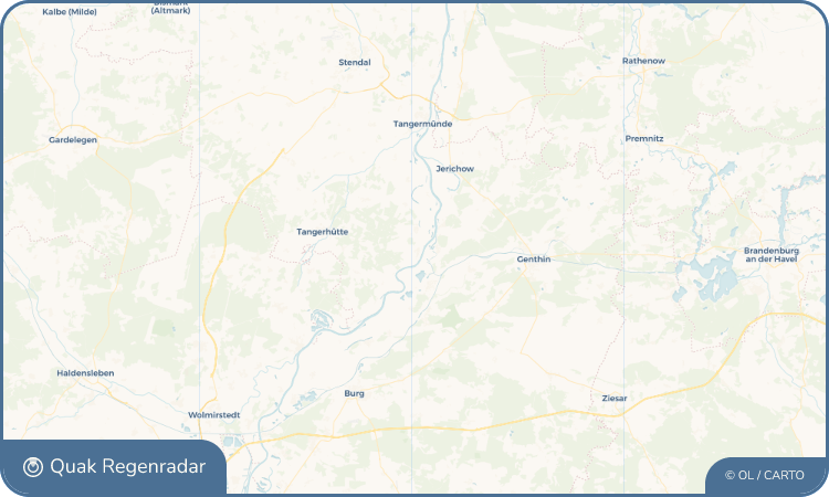 Quak Regenradar-Widget Bittkau