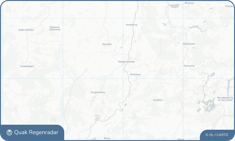 Regenradar-Widget für Bölsdorf