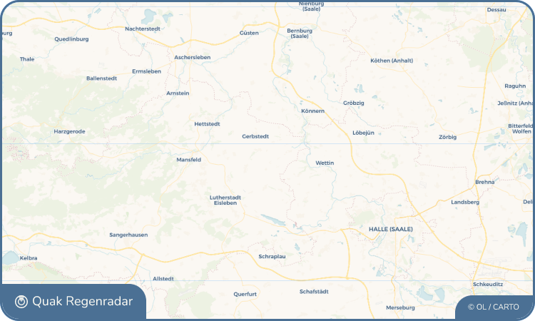 Regenradar-Widget für Bösenburg
