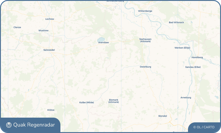 Quak Regenradar-Widget Boock (Altmark)