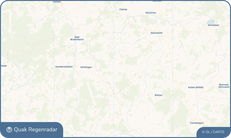 Quak Regenradar-Widget Bornsen