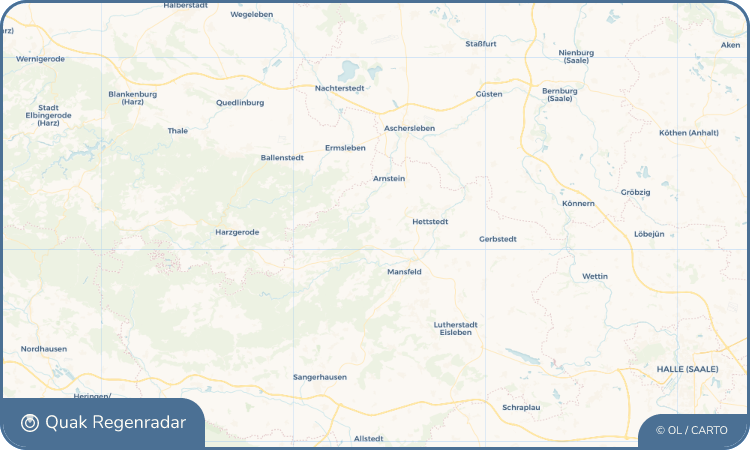 Quak Regenradar-Widget Bräunrode