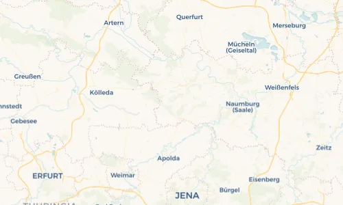 Regenradar Vorschaubild - Aktuelle Niederschläge in Braunsroda und Umgebung