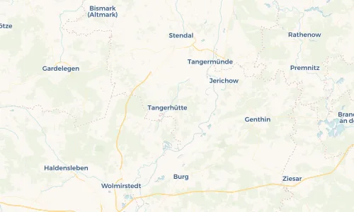 Regenradar Vorschaubild - Aktuelle Niederschläge in Briest und Umgebung