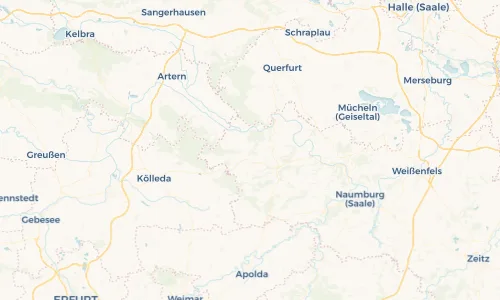 Regenradar Vorschaubild - Aktuelle Niederschläge in Bucha und Umgebung