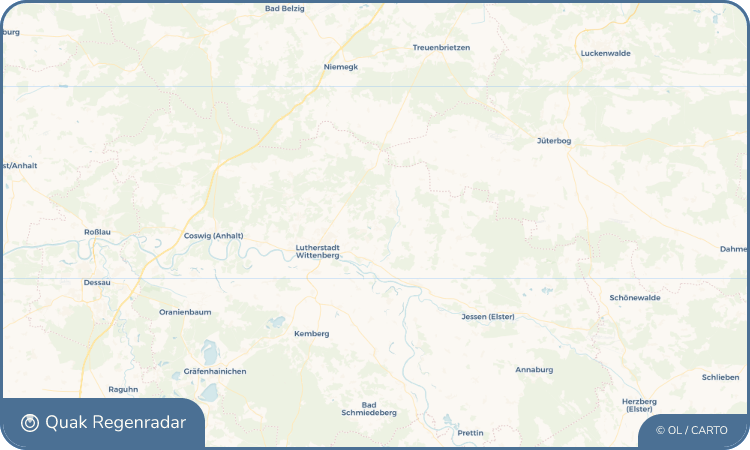 Quak Regenradar-Widget Bülzig