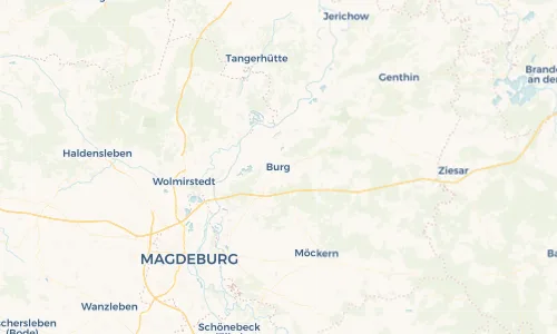 Regenradar Vorschaubild - Aktuelle Niederschläge in Burg und Umgebung