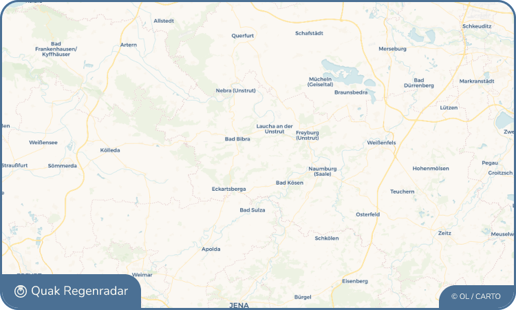 Quak Regenradar-Widget Burkersroda