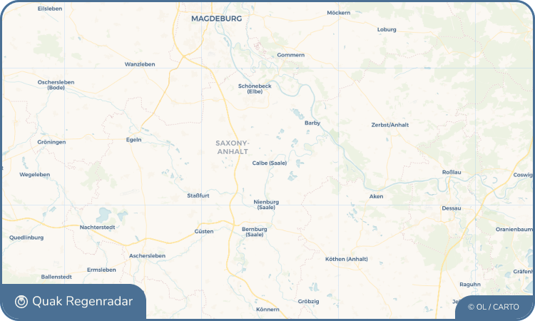 Quak Regenradar-Widget Calbe (Saale)
