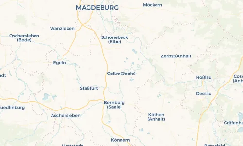 Regenradar Vorschaubild - Aktuelle Niederschläge in Calbe (Saale) und Umgebung