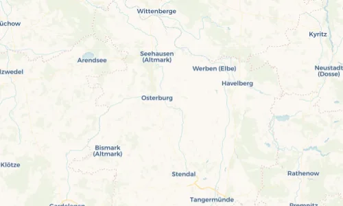 Regenradar Vorschaubild - Aktuelle Niederschläge in Calberwisch und Umgebung