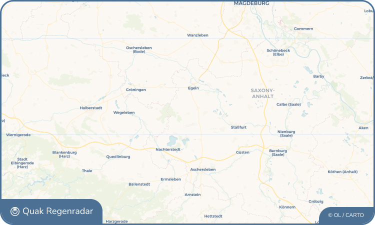 Quak Regenradar-Widget Cochstedt