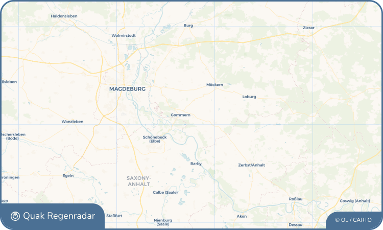 Quak Regenradar-Widget Dannigkow