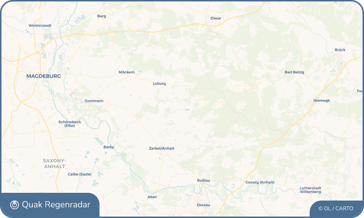 Quak Regenradar-Widget Deetz