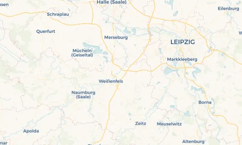 Regenradar Vorschaubild - Aktuelle Niederschläge in Dehlitz (Saale) und Umgebung