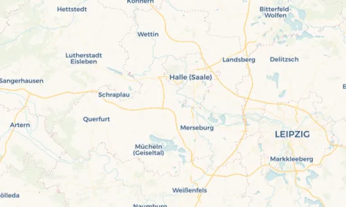 Regenradar Vorschaubild - Aktuelle Niederschläge in Delitz am Berge und Umgebung