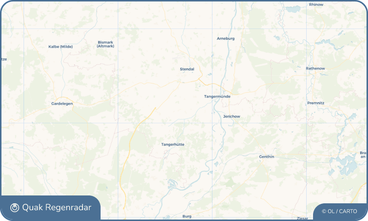 Quak Regenradar-Widget Demker