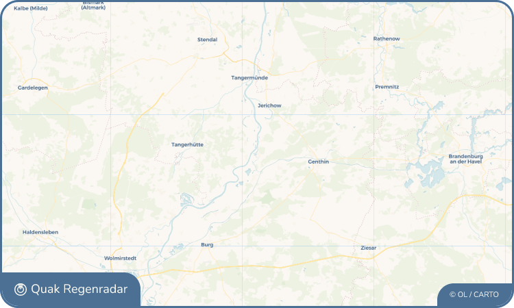 Quak Regenradar-Widget Derben