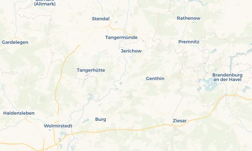 Regenradar Vorschaubild - Aktuelle Niederschläge in Derben und Umgebung