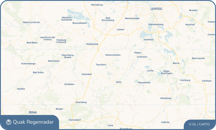 Quak Regenradar-Widget Deuben