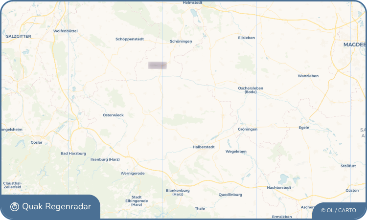Quak Regenradar-Widget Dingelstedt
