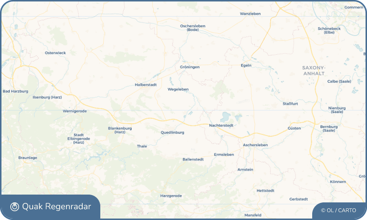 Quak Regenradar-Widget Ditfurt